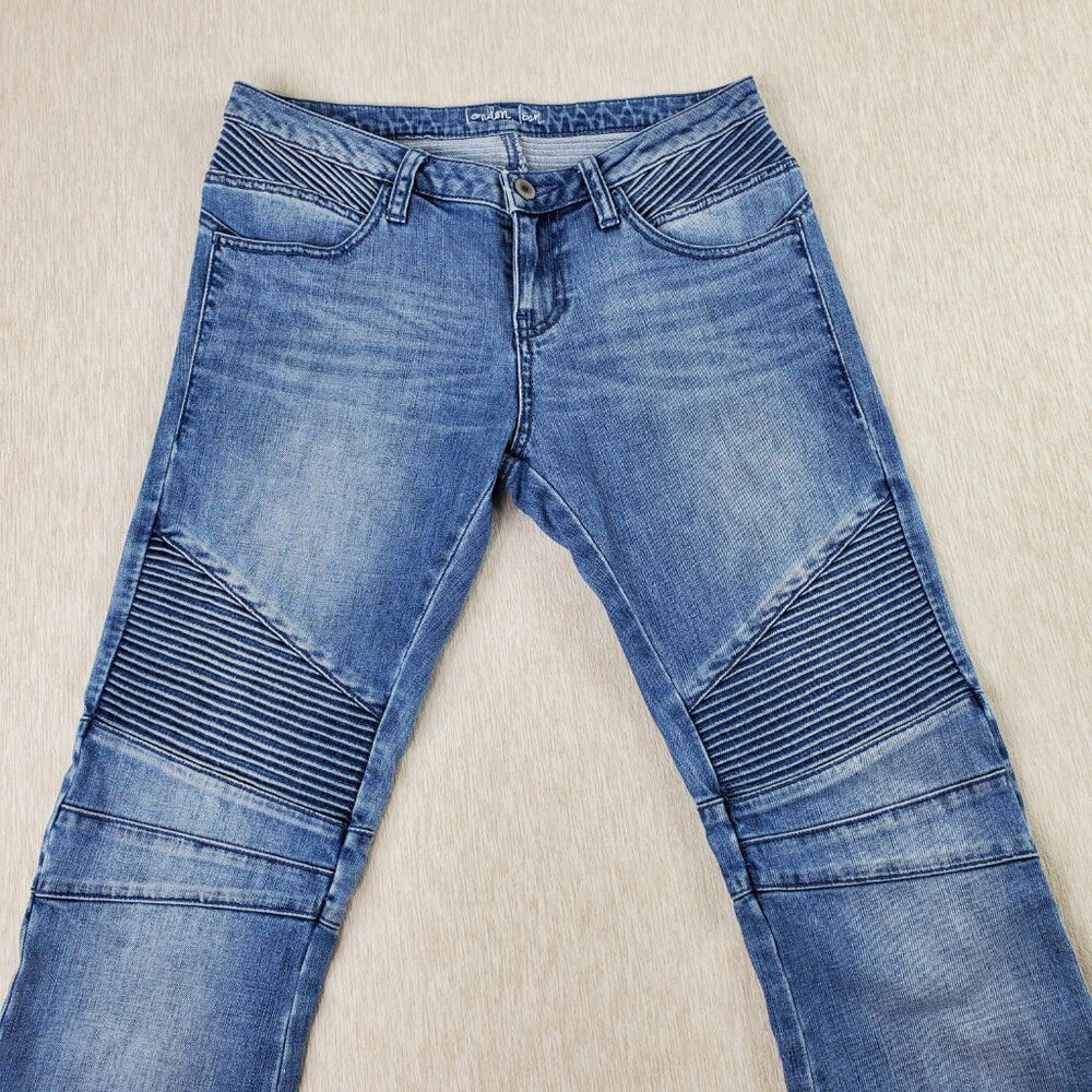 London Jean Women’s Blue Bootcut Jeans Size 6 Casual Western Denim Pants